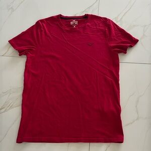 Hollister Red TShirt size M Like New
